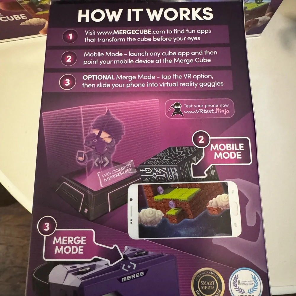5 Merge Cube Virtual Reality Device for cell phones